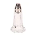 Salerie - 14,5 cm - argent - laiton et verre - 1 pièce