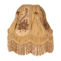 Lampenkap Victorian Dome - 26 cm - goud - stof
