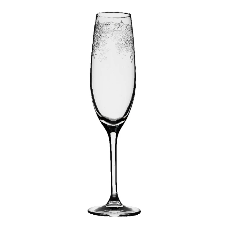 Verre à champagne transparent - 180 ml - 1 pièce