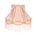 Lampenkap Victorian Dome Eye - 29,5 cm - Roze - Stof