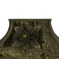 Lampenkap Victorian Rechthoek - 31 cm - groen - stof